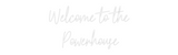 Personalisiertes Neonschild: Welcome to th...