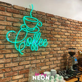 "Coffee Kaffee" LED Neonschild