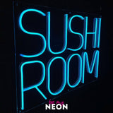 "Sushi Room" LED neon sign