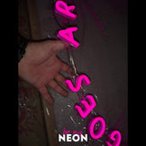 "what goes around, comes around" LED Neonschild