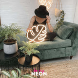 "Blatt" LED Neonschild