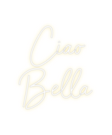 Custom Neon: Hello
 Bella