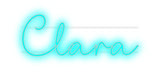 Custom Neon: Clara