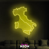 "Bella Italia" Italien Leuchtmotiv aus LED Neon