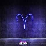 Sternzeichen "Widder" Leuchtmotiv aus LED Neon - Sternbild