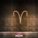 Sternzeichen "Widder" Leuchtmotiv aus LED Neon - Sternbild