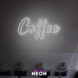 "Coffee" LED neon sign