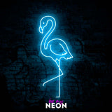 "Flamingo" Leuchtmotiv aus LED Neon