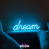 "Dream" LED neon sign