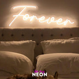 "Forever" Liebes - Leuchtmotiv aus LED Neon