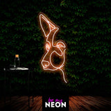 "Hund" Leuchtmotiv aus LED Neon