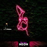 "Hund" Leuchtmotiv aus LED Neon
