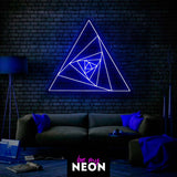 "Infinity" Leuchtmotiv aus LED Neon