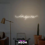 " inspire " LED Neonschild