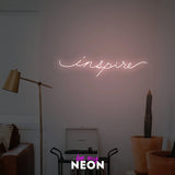 " inspire " LED Neonschild