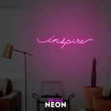 " inspire " LED Neonschild