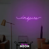 " inspire " LED Neonschild