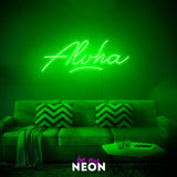 "Aloha" LED Neonschild