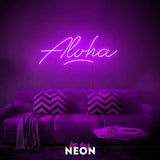"Aloha" LED Neonschild