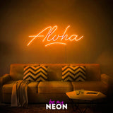 "Aloha" LED Neonschild