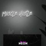 "Muscle Hustle"  LED Neonschild