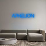Personalisiertes Neonschild: APHELION