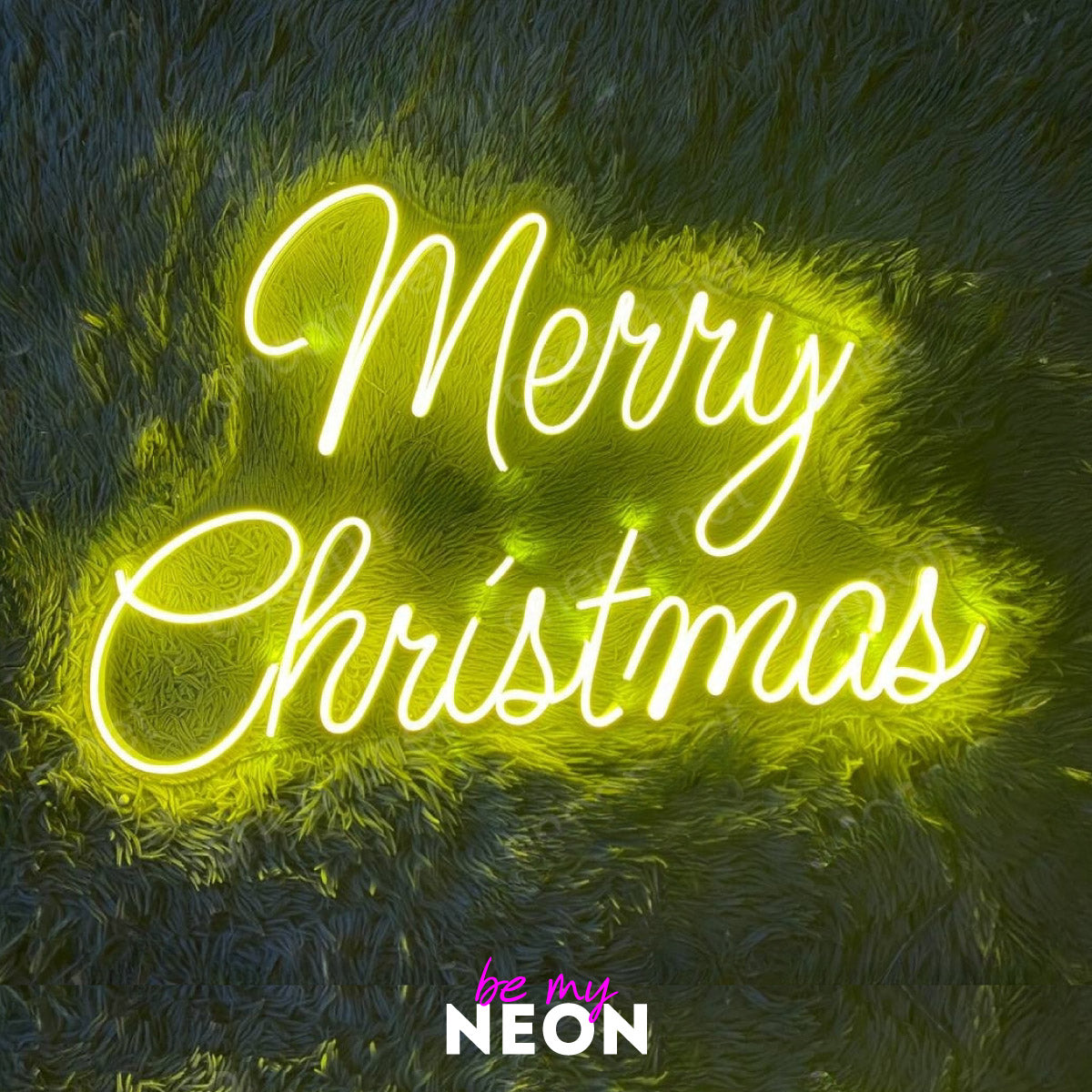 "Merry Christmas - Deko" Leuchtmotiv aus LED Neon