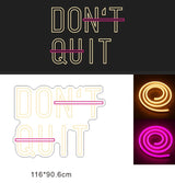 Custom Neon Angebot #2083 DON’T QUIT