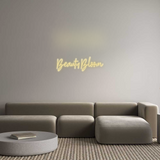 Personalisiertes Neonschild: BeautyBloom