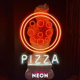 "PIZZA RUND" LED Neonschild