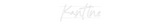 Personalisiertes Neonschild: Kantine