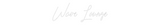 Personalisiertes Neonschild: Wave Lounge