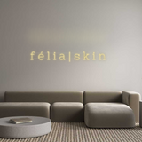 Personalisiertes Neonschild: f é l i a | s...