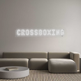 Personalisiertes Neonschild: CrossBoxing