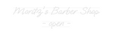 Personalisiertes Neonschild: Moritz's Barb...
