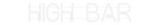 Personalisiertes Neonschild: high bar