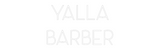Personalisiertes Neonschild: YALLA
BARBER