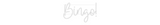 Personalisiertes Neonschild: Bingo!