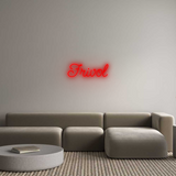 Personalisiertes Neonschild: Frivol