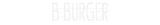 Personalisiertes Neonschild: B BURGER