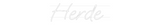 Personalisiertes Neonschild: Herde