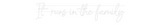Personalisiertes Neonschild: It runs in th...