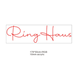 RingHaus #4162 - 10mm Materialstärke + Acrylplatte am Stück