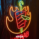 "Kebab" LED Neonschild
