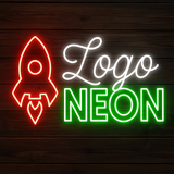 Schriftzug Neon - einzigartig