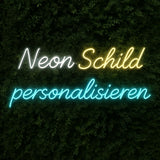 Neon Schriftzug personalisieren - Der Konfigurator