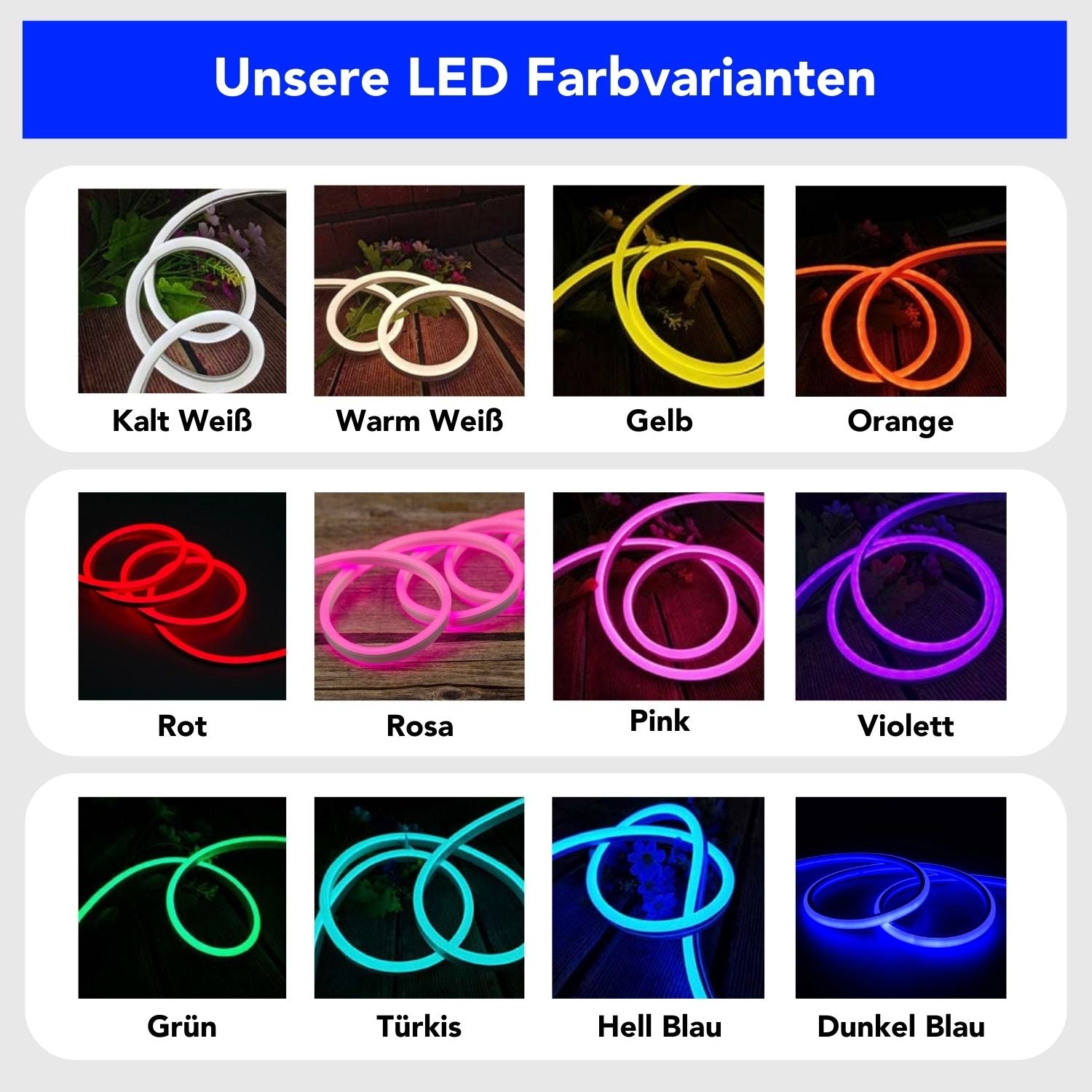 "Cocktail 2" LED Neonschild