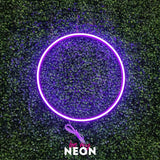 "Kreis / Circle " Leuchtmotiv aus LED Neon