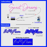 "Body and Soul - Gym Fitness" LED Neonschild
