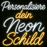 Neon Schild personalisiert gestalten – Online Konfigurator | BeMyNeon